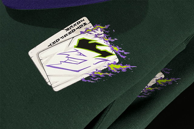 JKR MOTORSPORT Hoodie - Green Heavyweight
