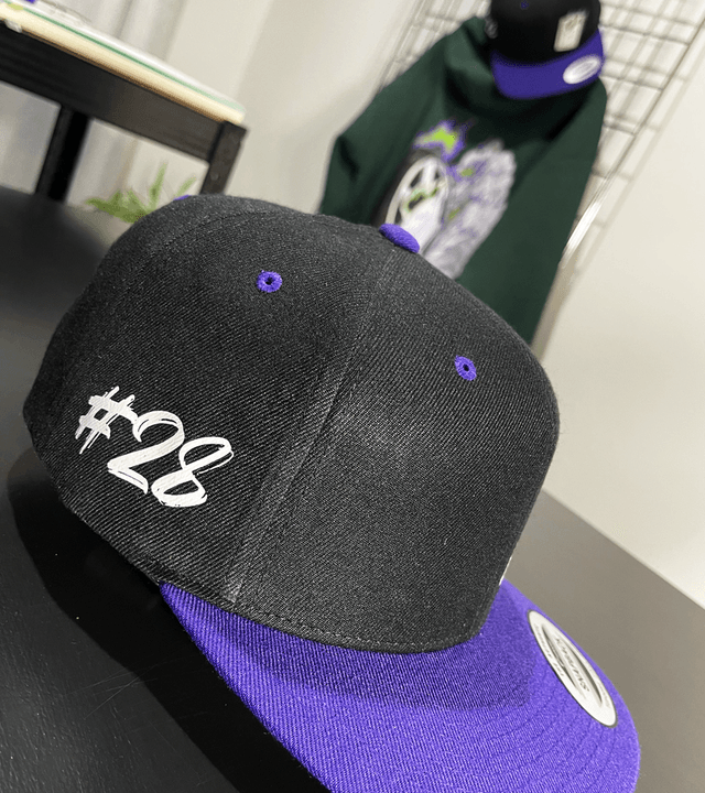 JKR MOTORSPORT Cap - Black | Purple
