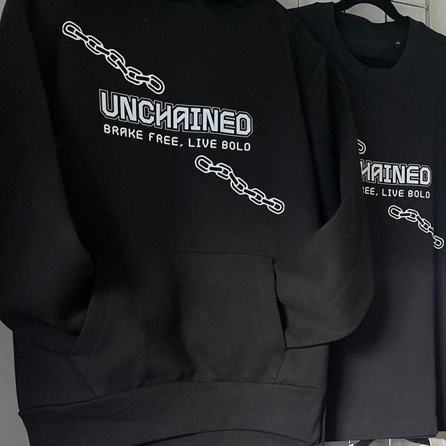 UNCHAINED Black Hoodie